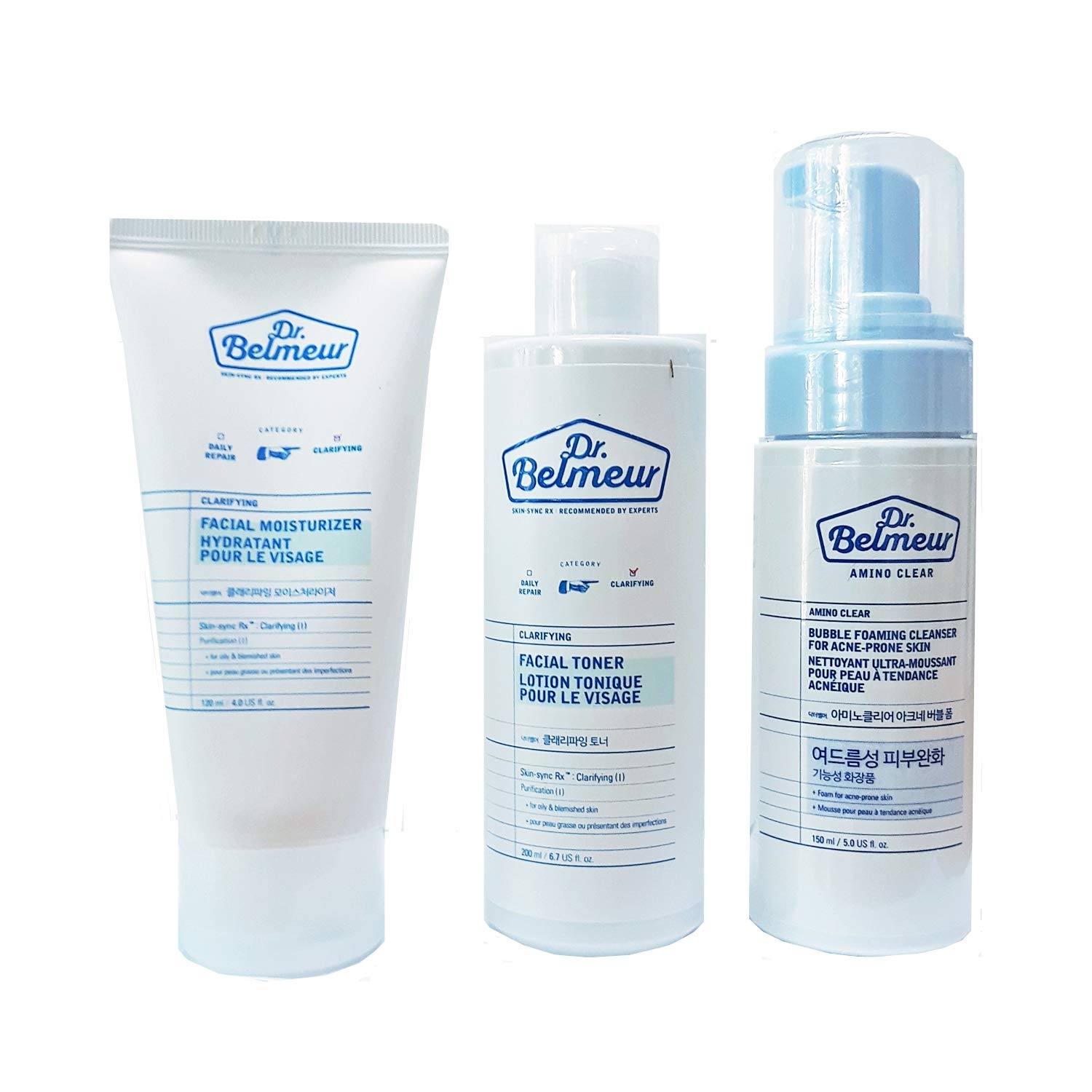 dr belmeur amino clear foaming cleanser