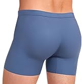 Daytain Mens Padded Boxer Briefs Tummy Control Body Shaper Butt Lifter Panties Seamless Body Shapewear Hip Enhancer
