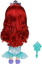 Disney Princess Ariel Doll 14in 35cm with Dress Tiara Shoes Brush view 5