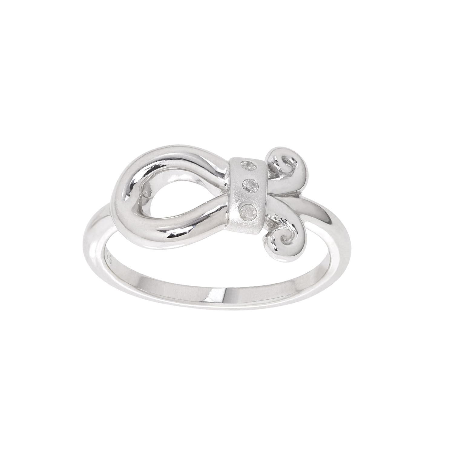 Buy Kameleon Jewelry Ice925 Fleur De Lis Ring Size 6 At Amazon In