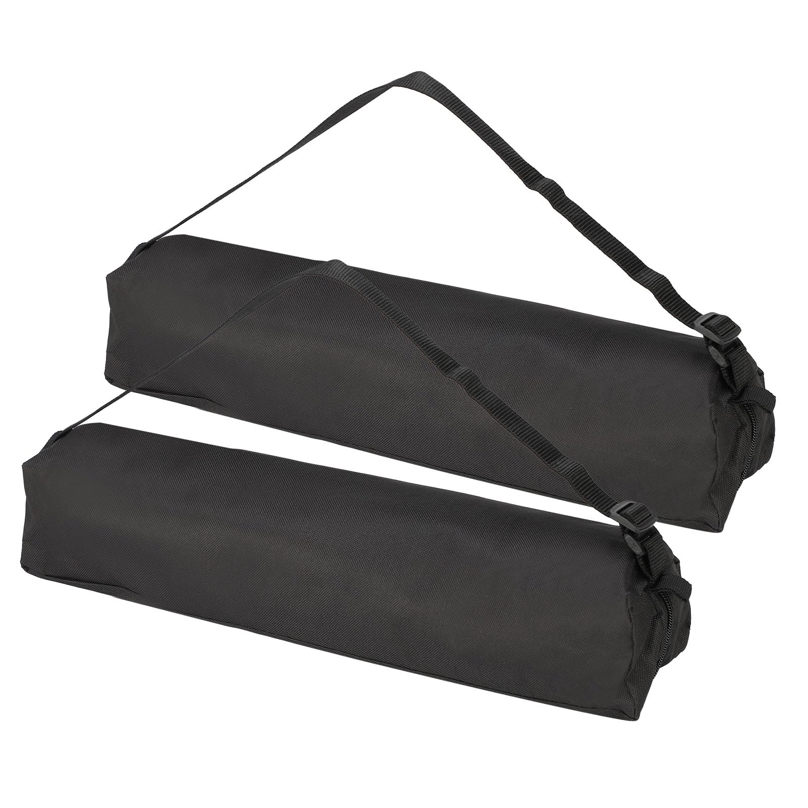 PATIKIL 16.93"x3.54" Tripod Carrying Case, 2Pack Oxford Cloth Padded Tripod Bag with Handles for Light Stands Tripod Photography Accessories, Black