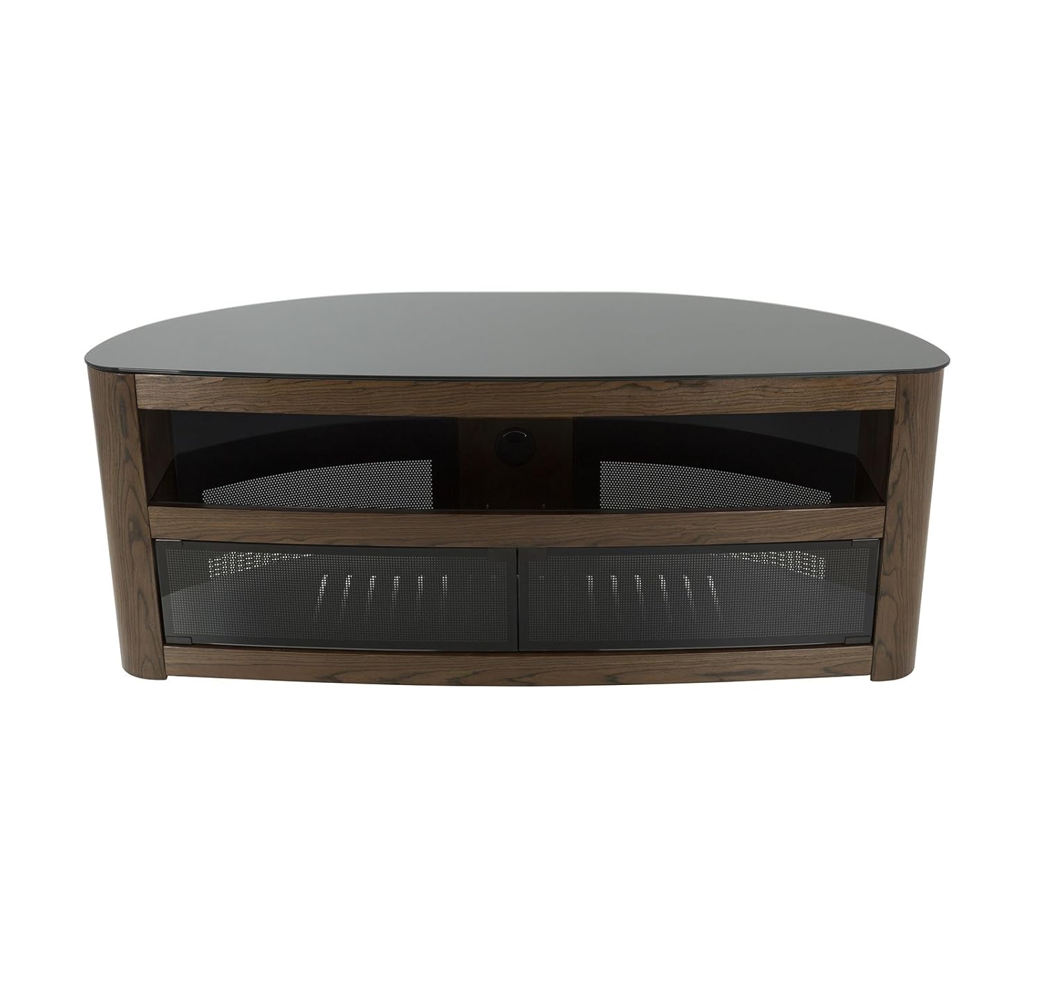 Best corner tv stand walnut