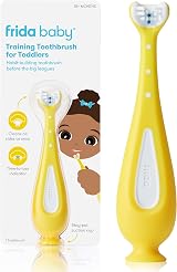 Frida Baby Training Toothbrush 18-24 Months Easy-Grip Triple Angle
