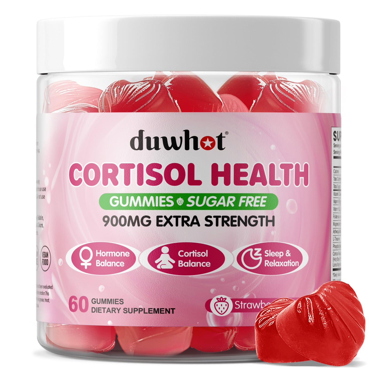 Cortisol Health Gummies (Strawberry)