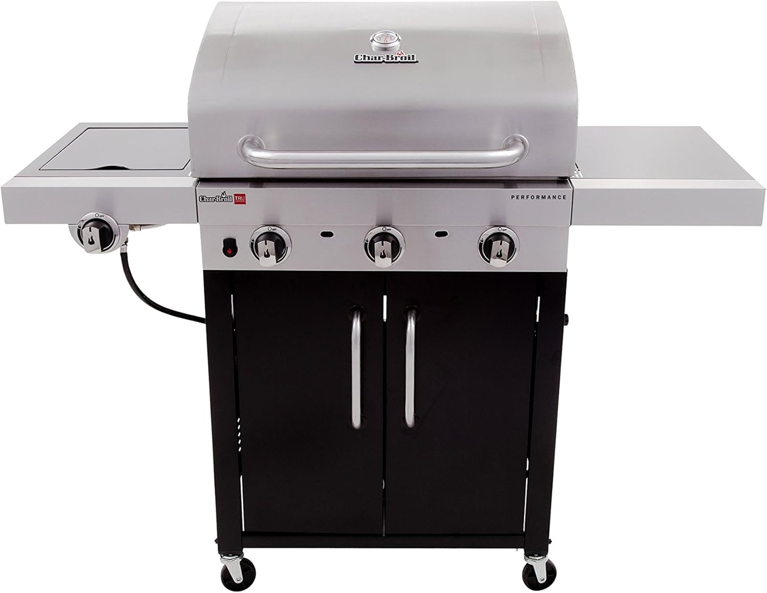 review Char-Broil Performance TRU-Infrared 450 3-Burner Cabinet Liquid Propane Gas Grill