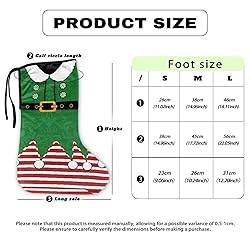 LedBack Christmas Cast Cover for Foot and Leg Santa