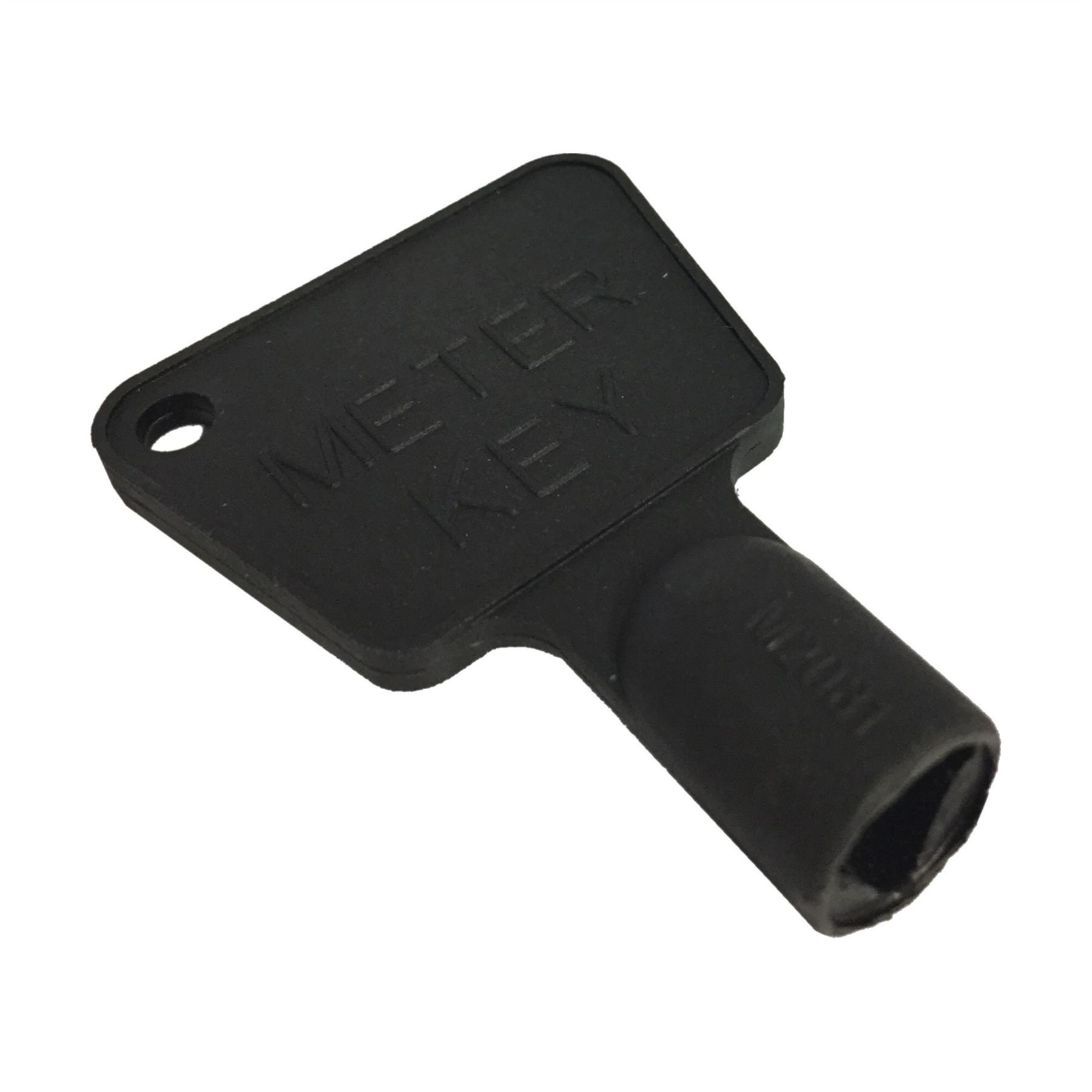 Meter Box Key - Black Plastic (2 Pcs) X Pack Of 2