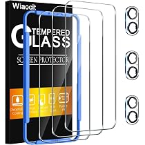 Amazon.com: Wiaocit 3 Pack Tempered Glass Screen Protector for ...