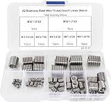 KYSUN 60Pcs Metric Stainless Steel Wire Thread Inserts M3-M12 Screw Repair Kit view 3
