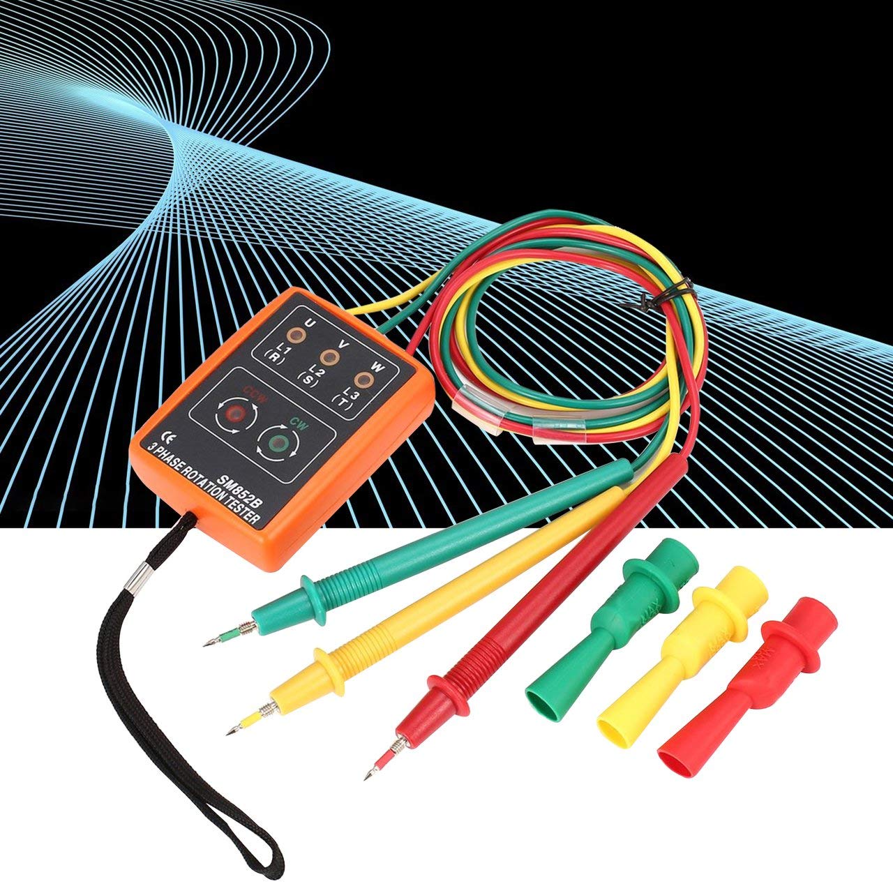 Electrical Romirofs SM852B 3 Phase Rotation Tester Digital Phase