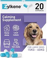 Zylkene Calming Supplements for Large Dogs 450mg 20 Capsules