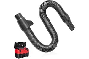 BGSIME 14-37-0105 Vacuum Hose for Milwaukee 18V/28V Wet/Dry Vacuum 0780-20 0880-20 0970-20, Flexible Replacement Hose for Hom