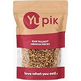 Yupik Raw California Walnuts, Medium Pieces, 2.2 lb (35.2 oz), Kosher, Gluten-Free, Vegan, Chopped Nuts, Unsalted, Unroasted, Source of Omegas, Healthy Snacks, Ideal for Baking & Cooking