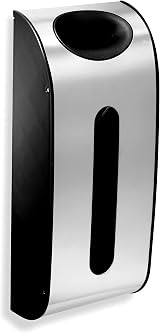 simplehuman KT1166 Carrier Bag Dispenser, Holds 30 Bags, Easy Access view 1
