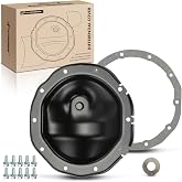 A-Premium Rear Differential Cover W/Gasket &amp; Magnet &amp; 10 Screws | Compatible with Chevy, GMC &amp; Cadillac Models - Silverado 1500 Sierra Suburban Express Tahoe Yukon S10 Blazer Jimmy Escalade