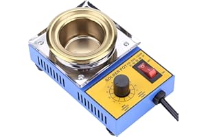110V 150W 200-480℃ Solder Pot Welding Pot Soldering Pot Solder Thinning Pot LeadFree Solder Pot Soldering Desoldering Bath Pl