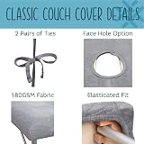 aztex Classic Massage Table Cover, Elasticated Fit, Face Hole Option view 4