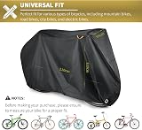 Beeway Bike Cover for 2 Bikes 210x110x95cm Waterproof 210T PU Coated view 5