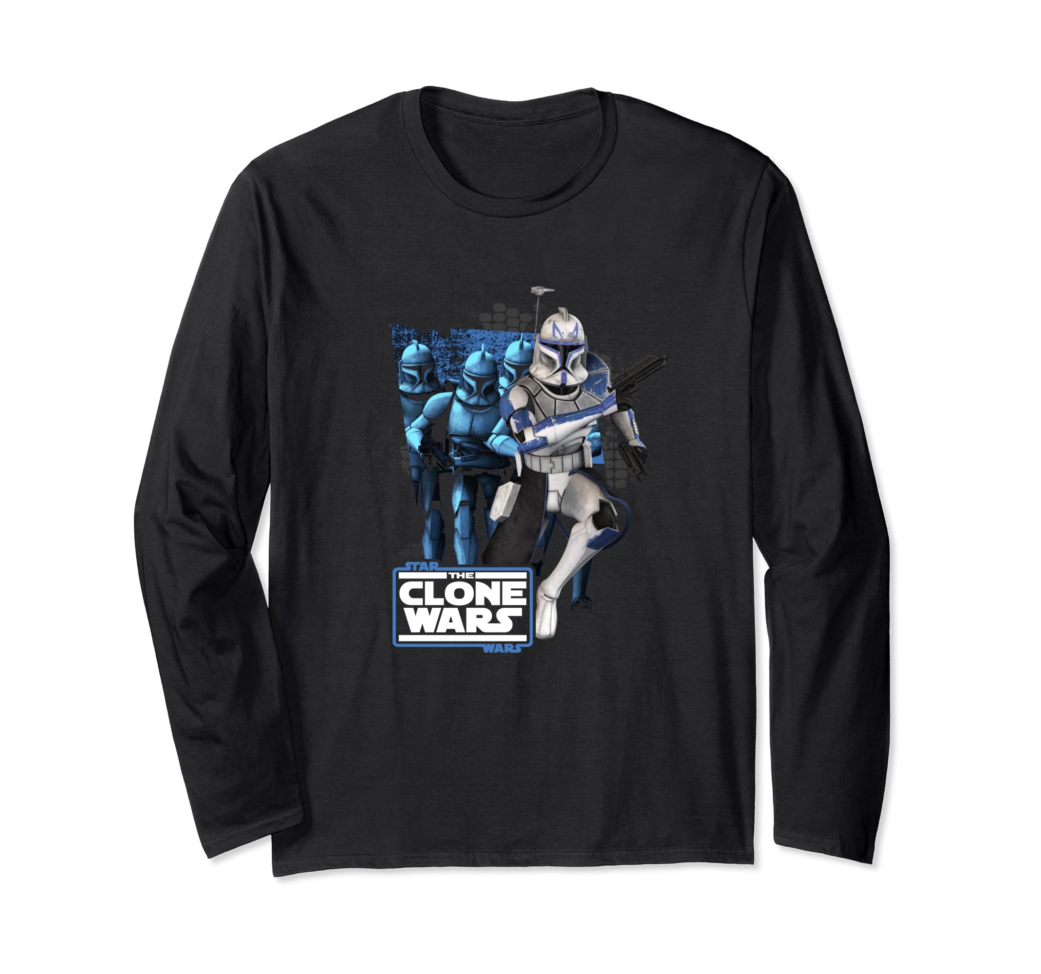 Star Wars: The Clone Wars Clone Captain Rex Mashup Long Sleeve T-Shirt