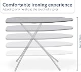 Minky Large Ironing Board 122 x 38 cm Adjustable 96 cm Angled Rest UK view 5