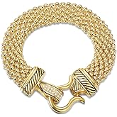 UNY Jewelry Antique Fashion Popcorn Chain Designer Brand Inspired Women Unique Christmas Gifts Bracelets