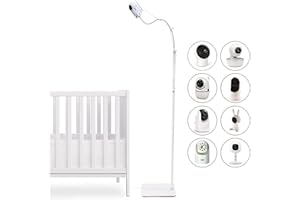 GOOZIE Baby Monitor Mount Floor Stand Holder Compatible with Most Universal Camera Models Boifun, Eufy, ieGeek, Vtech, VTimes