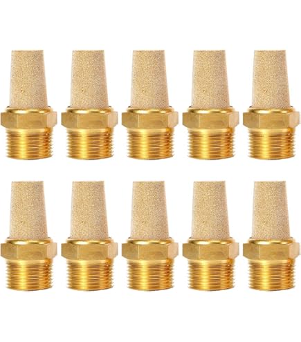 Buffer Audio SUPERTOOL Pneumatic Silencer 2 PCS Brass Noise Filter - View #6
