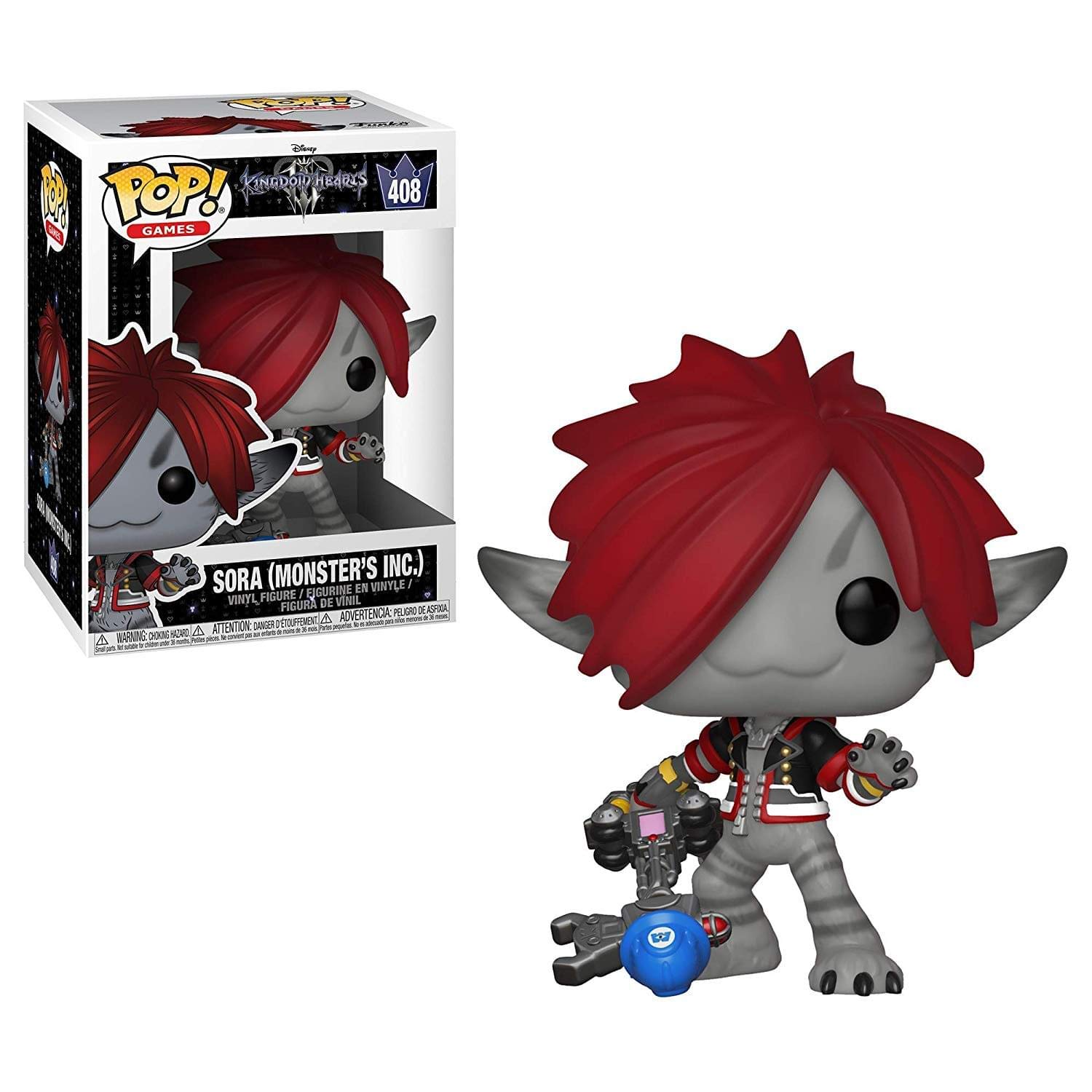 Funko POP! Vinyl: Kingdom Hearts 3: Sora (Monsters Inc.)