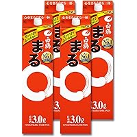 白鶴 サケパック まる [ 日本酒 兵庫県 3000ml×4本 ]