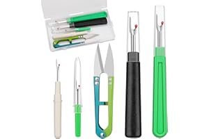 5 Pcs Seam Ripper, Stitch Ripper, Embroidery Removal Tool Sewing Supplies Seam Rippers for Sewing, Crafting Thread Removing
