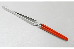 Cross Locking Tweezers with Rubber PVC Tips Cross Lock Coated Tips 6.5" for Lab Industrial Jewelry Tool Tweezers Tips Have Rubber Coating for Securely Holding to Not Mar Scratch the Article By JTS