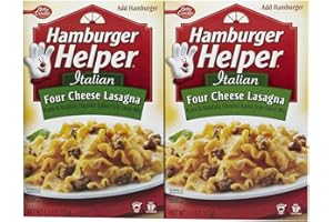 Betty Crocker Hamburger Helper Four Cheese Lasagna 5.5 oz Box