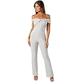 Petal & Pup womens Sharnie Off Shoulder Jumpsuit