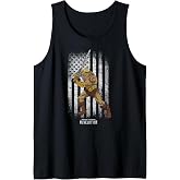 Masters Of The Universe - He-Man Distressed Flag Tank Top