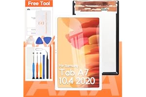 THIRDPOLE Screen Replacement For Samsung Galaxy Tab A7 10.4 2020 T500 T505 LCD Display Touch Screen Digitizer Full Assembly,with Tools(White)