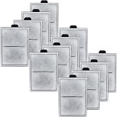 HiTauing 12 Packs PF-S Filter Cartridge for PF10 Power Filters, ONLY fit to Model PF10 Power Filters
