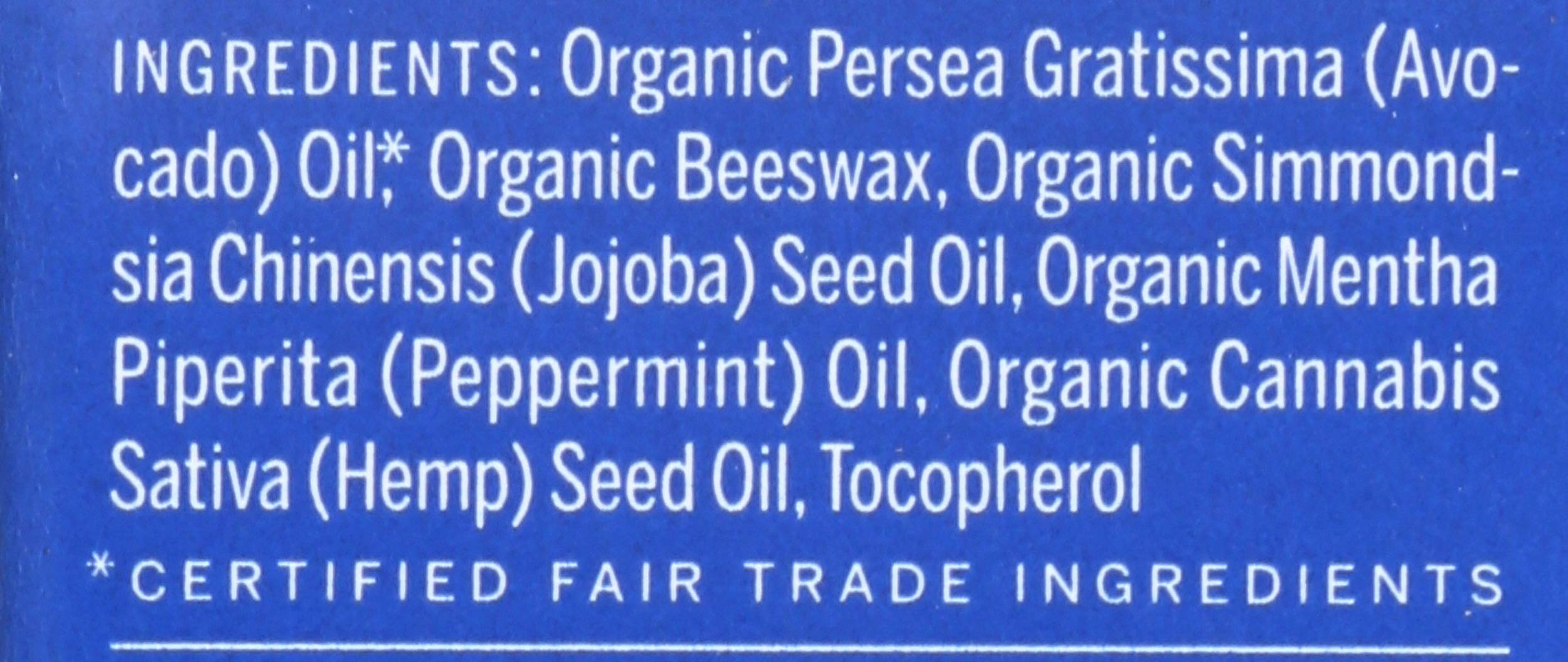 Dr. Bronner's Organic Lip Balm Peppermint 0.15 oz