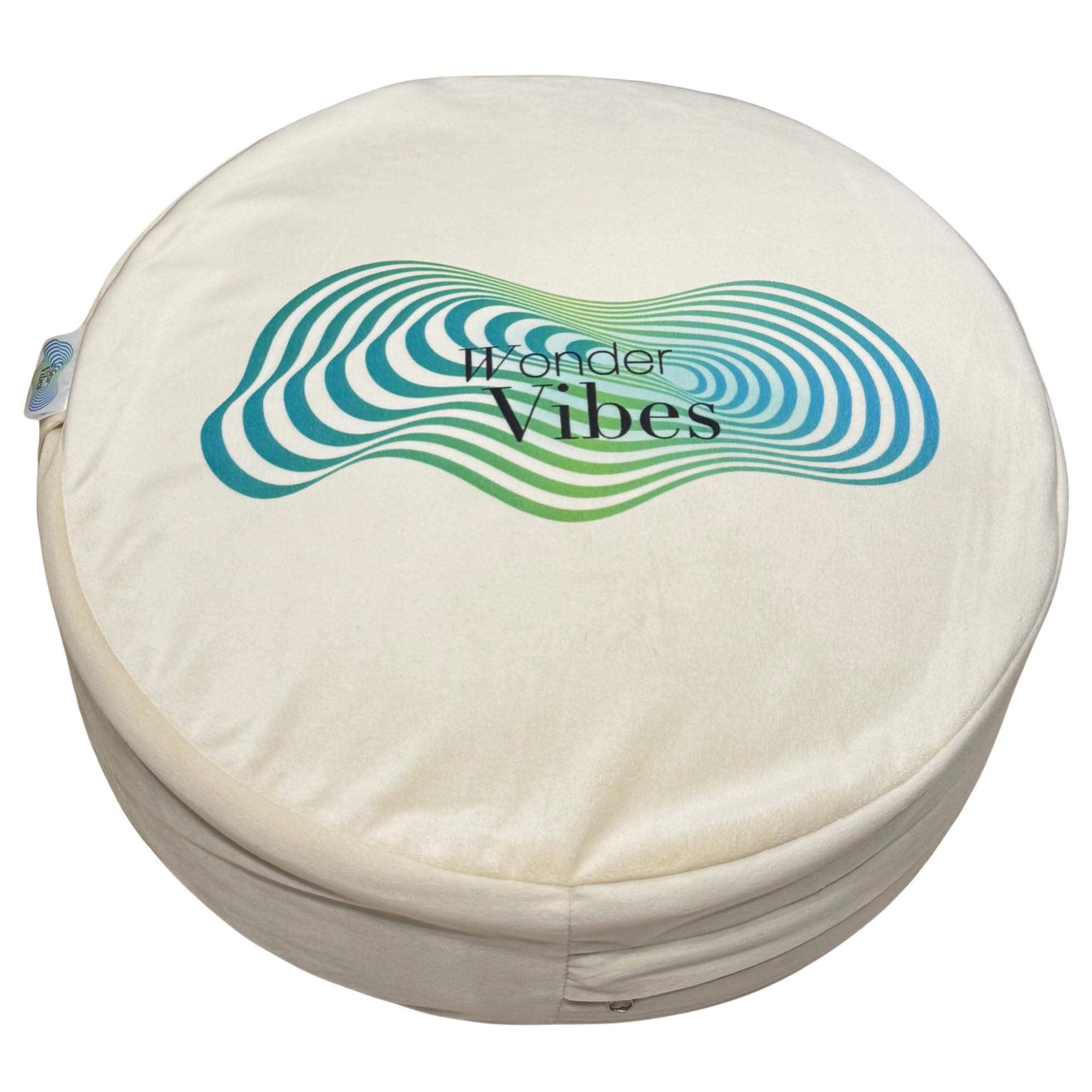 WonderVibes Meditation Cushion - Premium Floor Pillow, Comfortable Floor Pillow for Adults, Beautiful Meditation Pillow, Large Buckwheat Floor Cushion with Washable Quality Cover - Quality Zafu