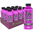 Monster Energy Hydro Energy Water, Purple Passion, 20 Fl Oz (Pack of 12)