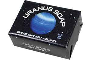 The Unemployed Philosophers Guild Uranus Soap - Made in the USA, 2oz (56g) Travel or Hotel Sized Guest Bar Soap