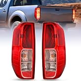 Nilight Taillight Assembly for 2005-2021 Nissan Frontier Pair | Compatible with 2009 2010 2011 2012 Suzuki Equator Tail Light OE Style Rear Lamp Replacement Driver and Passenger Side