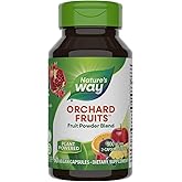 Nature's Way Orchard Fruits, Fruit Powder Blend, Contains 12 Different Fruits, 900mg Per 2-Capsule Serving, 60 Capsules