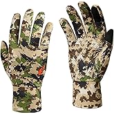 BASSDASH Winter Fleece Hunting Gloves Anti Slip Touchscreen Water Resistant Glove for Cold Weather Fishing Hiking HG09