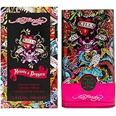 Christian Audigier Hardy Hearts & Daggers Eau De Parfum Spray for Women, 3.4 Ounce