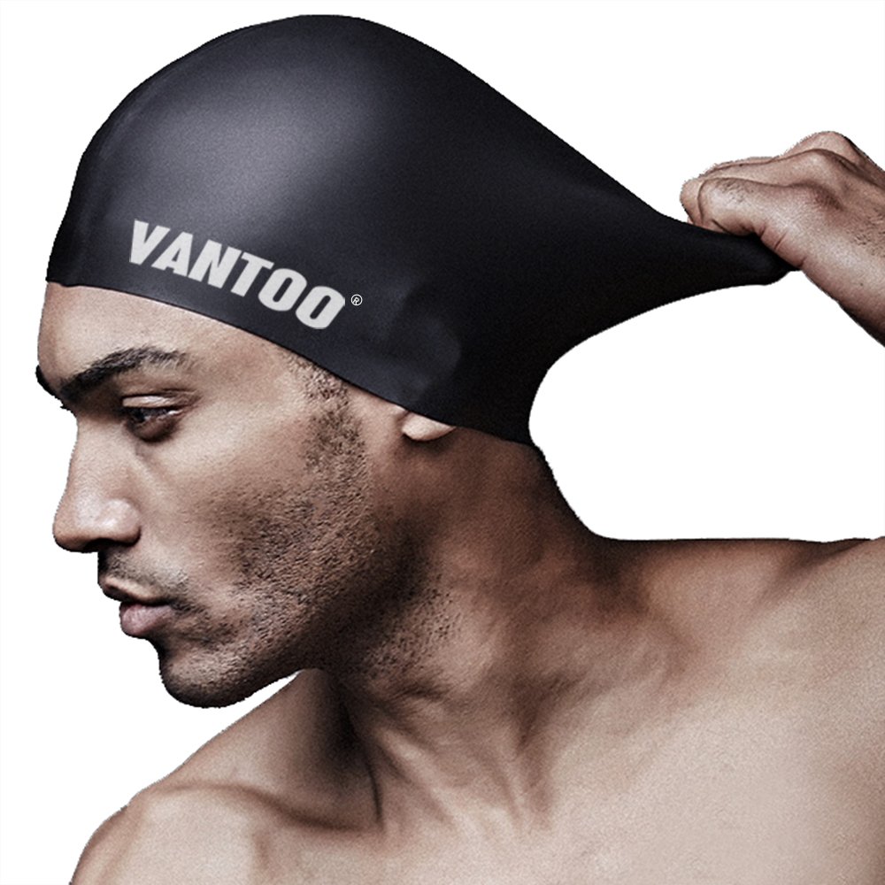 人気ショップが最安値挑戦 Vantooシリコン水泳キャップロングヘア用 Xl Swim Cap Forレディースメンズユース大人用キッズ プレミアム防水ダイビング帽子水泳機器hats Keepsヘアクリーン耳dry ブラック B07bytrr1x 代引不可 Raviatowen Conseil Fr