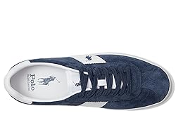 POLO RALPH LAUREN, Men, Court Vulc Leather-Suede
