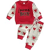 Yuufuniy Toddler Baby Boy St Patricks Day Outfit Clover Long Sleeve Pullover Sweatshirt Pants Set Irish Baby Spring Clothes