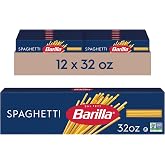 Barilla Spaghetti Pasta, Non-GMO Kosher Pasta, 32oz. (12PK)