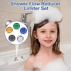 PAGOW 10pcs Shower Flow Reducer Limiter, gpm 1.5