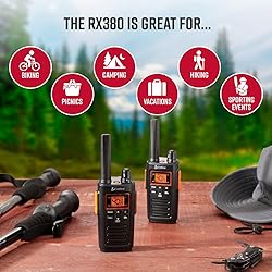 Cobra RX380 Walkie Talkies (2-Pack) – Weather